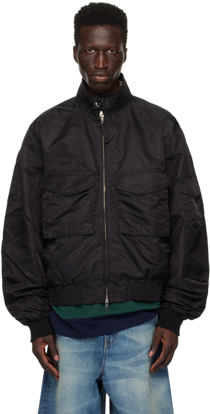 Black G8 Wep Bomber Jacket