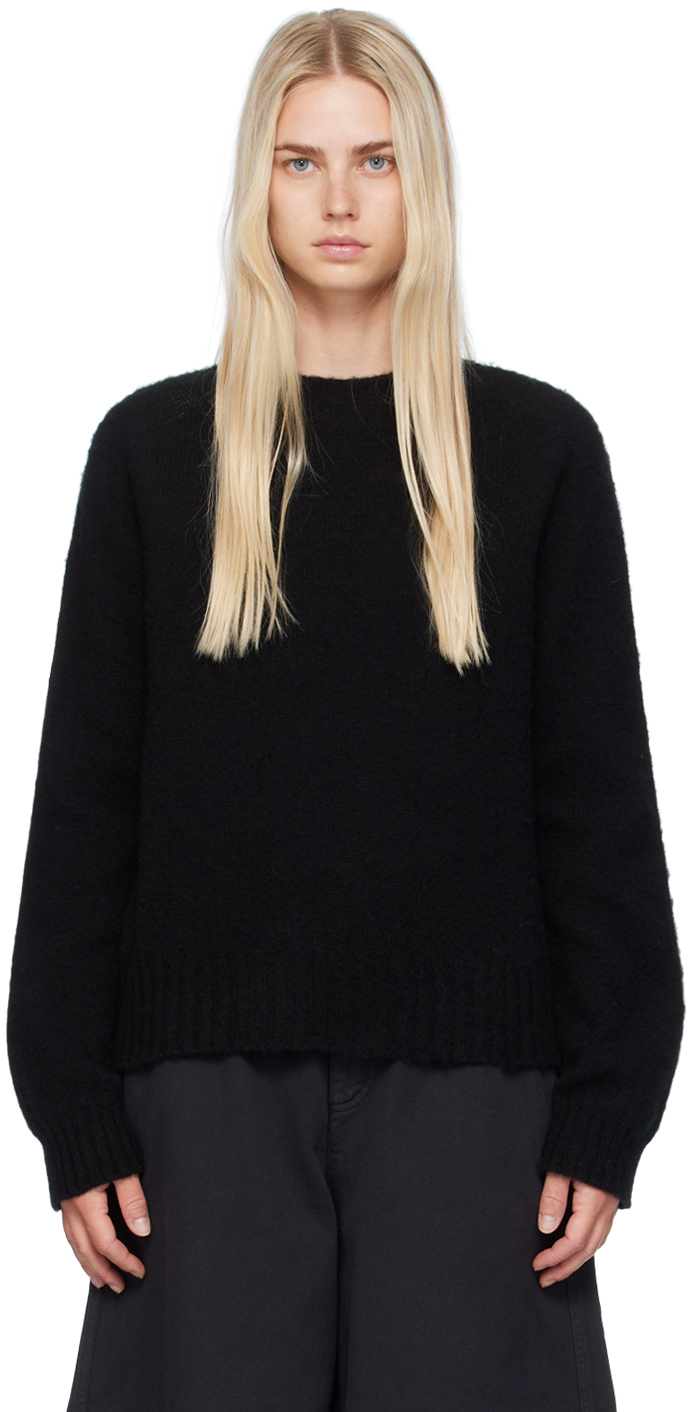 Shop Ymc You Must Create Black Jets Sweater In 01-black