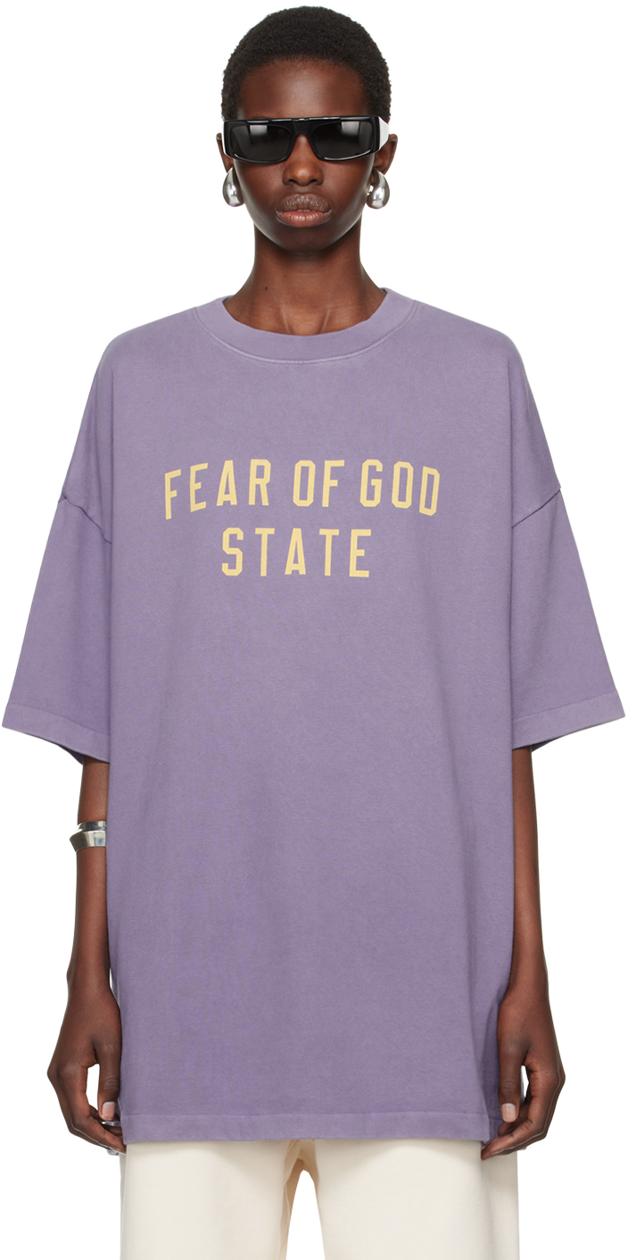 Purple Crewneck T-shirt