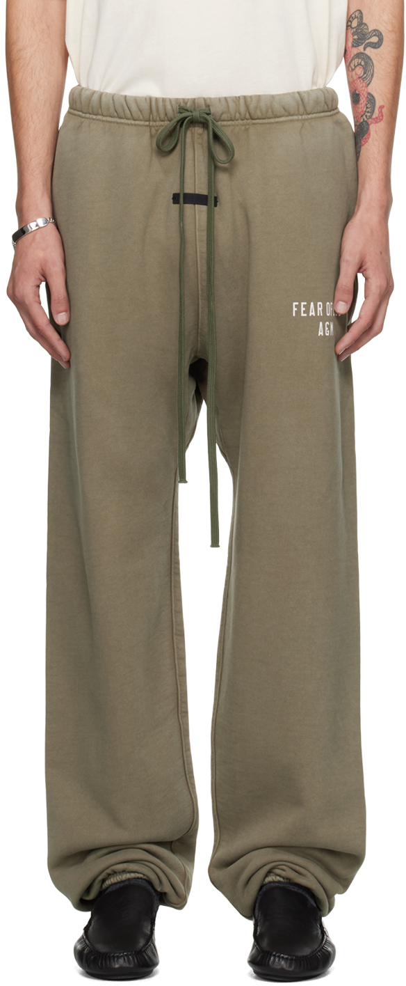 Khaki Heavy Sweatpants