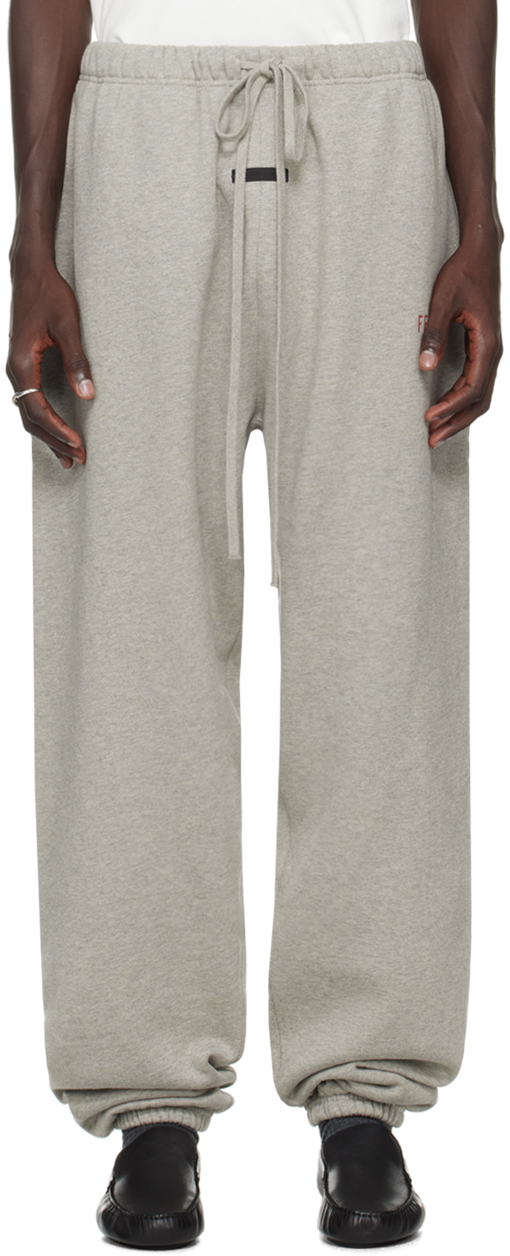 Essentials fear of god grey good trackpants size XS