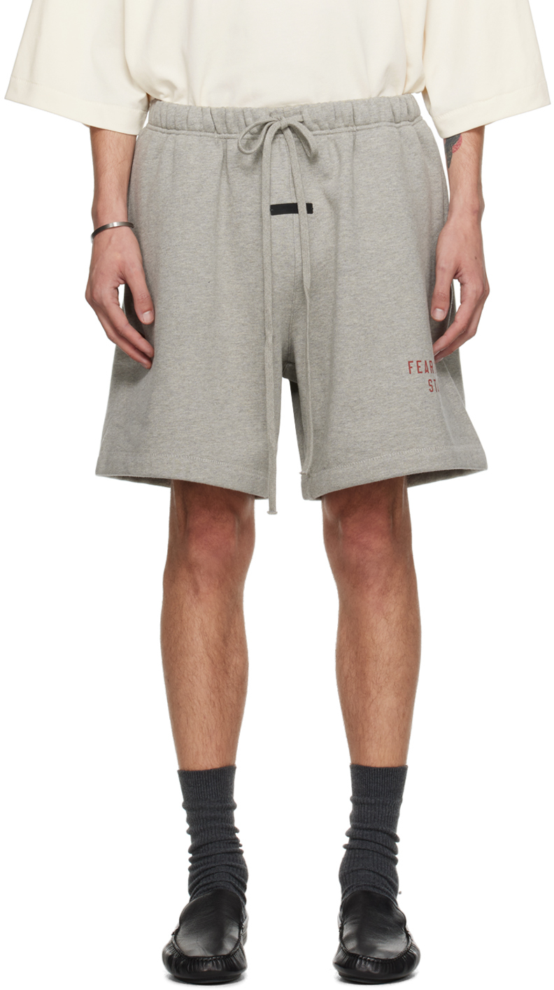 Gray Soccer Shorts