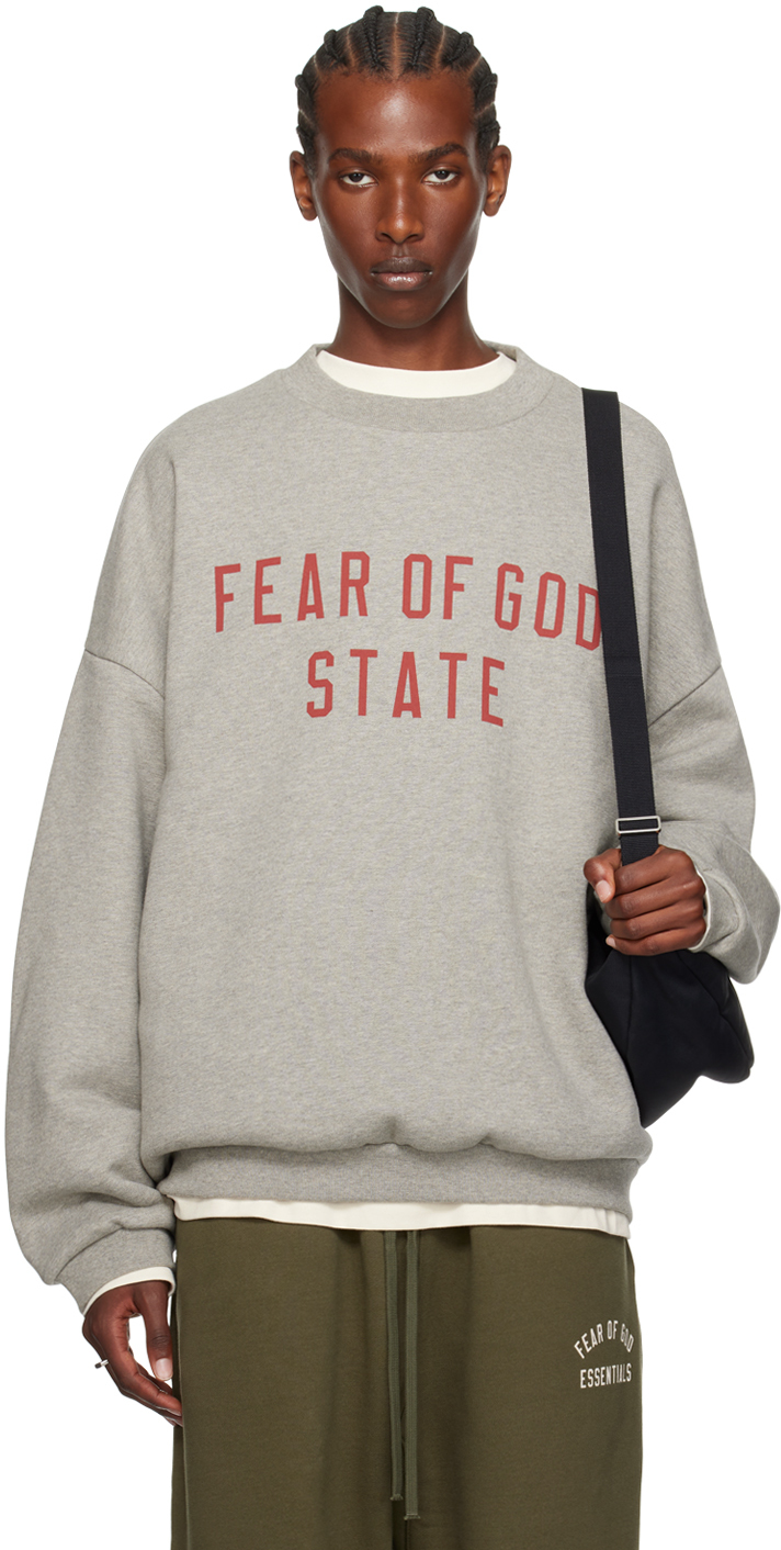 Gray Crewneck Sweatshirt