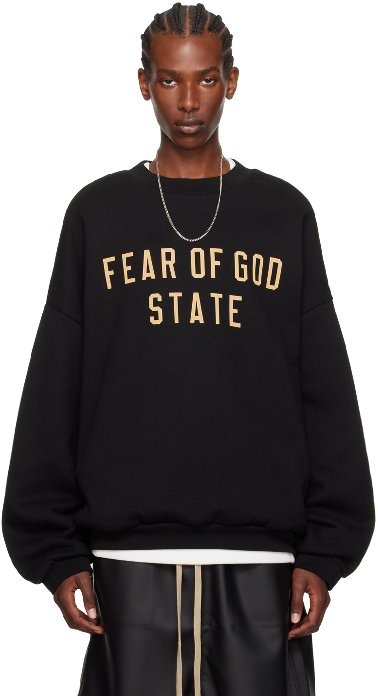 Black Crewneck Sweatshirt