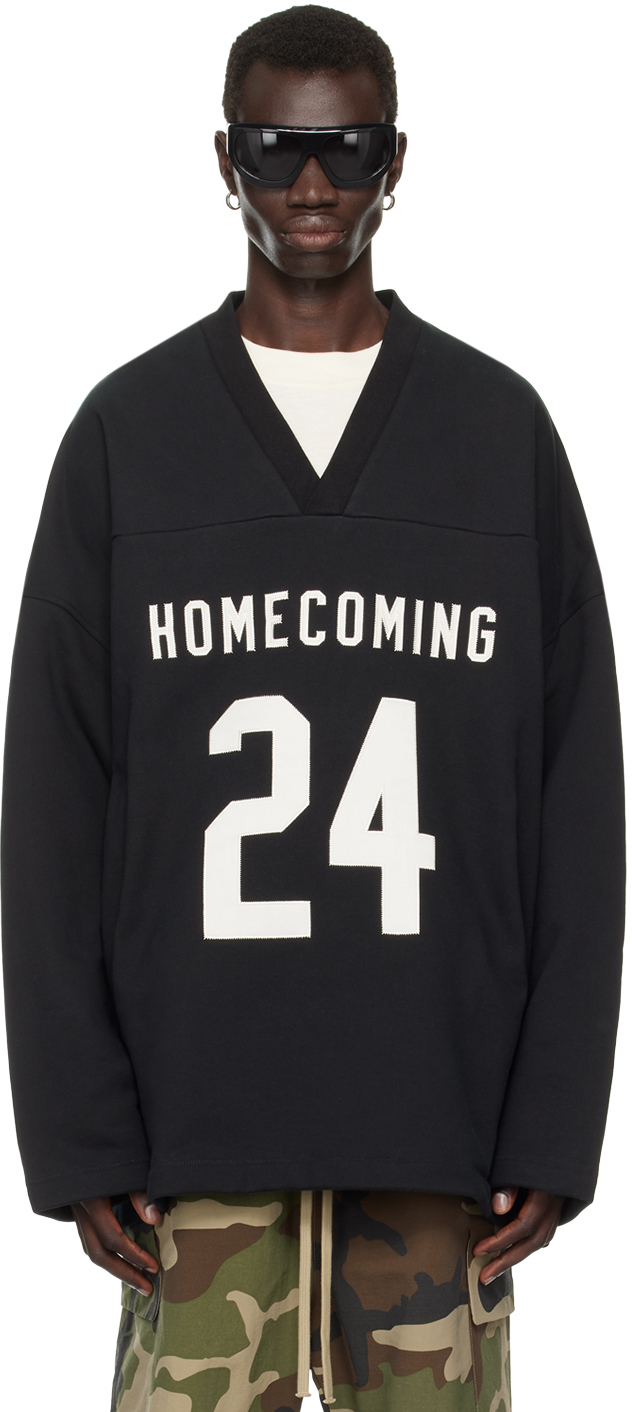 Black Hockey Sweatshirt