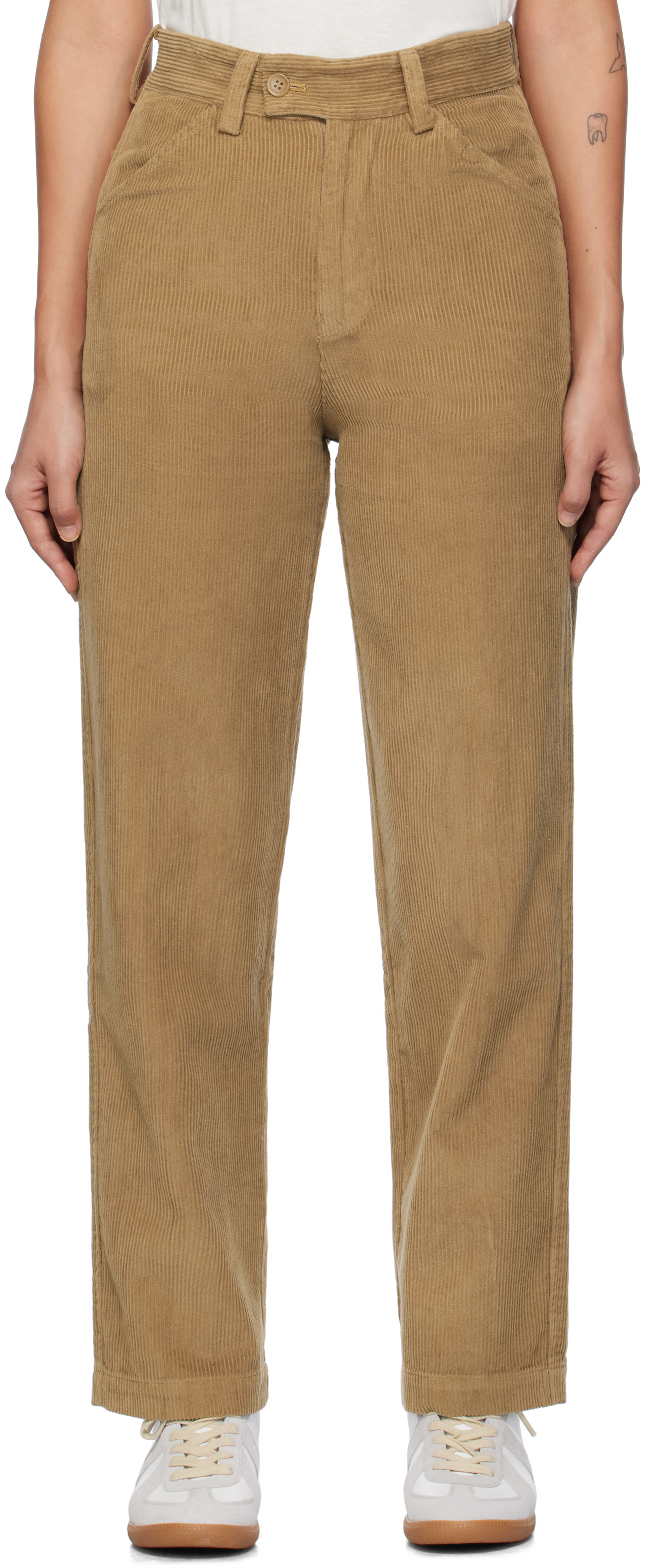 Tan Big Ben Corduroy Trousers