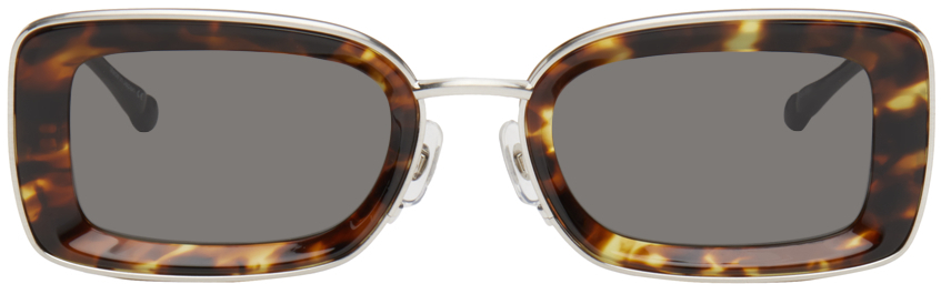 SSENSE Exclusive Brown M3124 Sunglasses