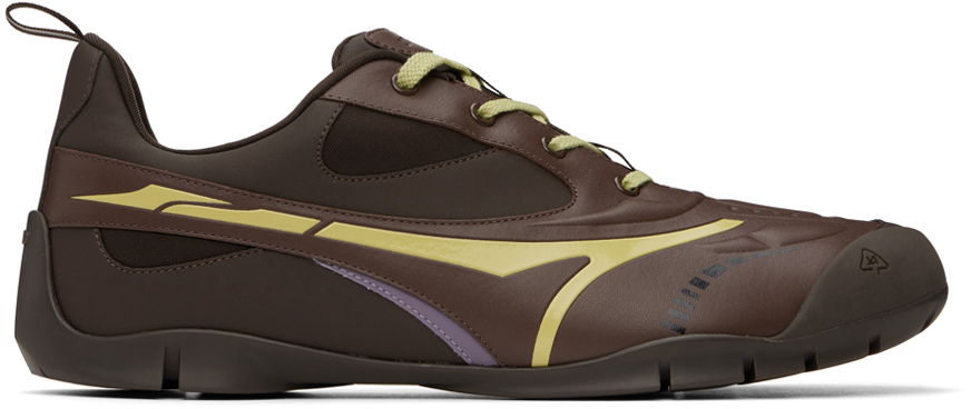 untitlab Brown Swift Trek Sneakers