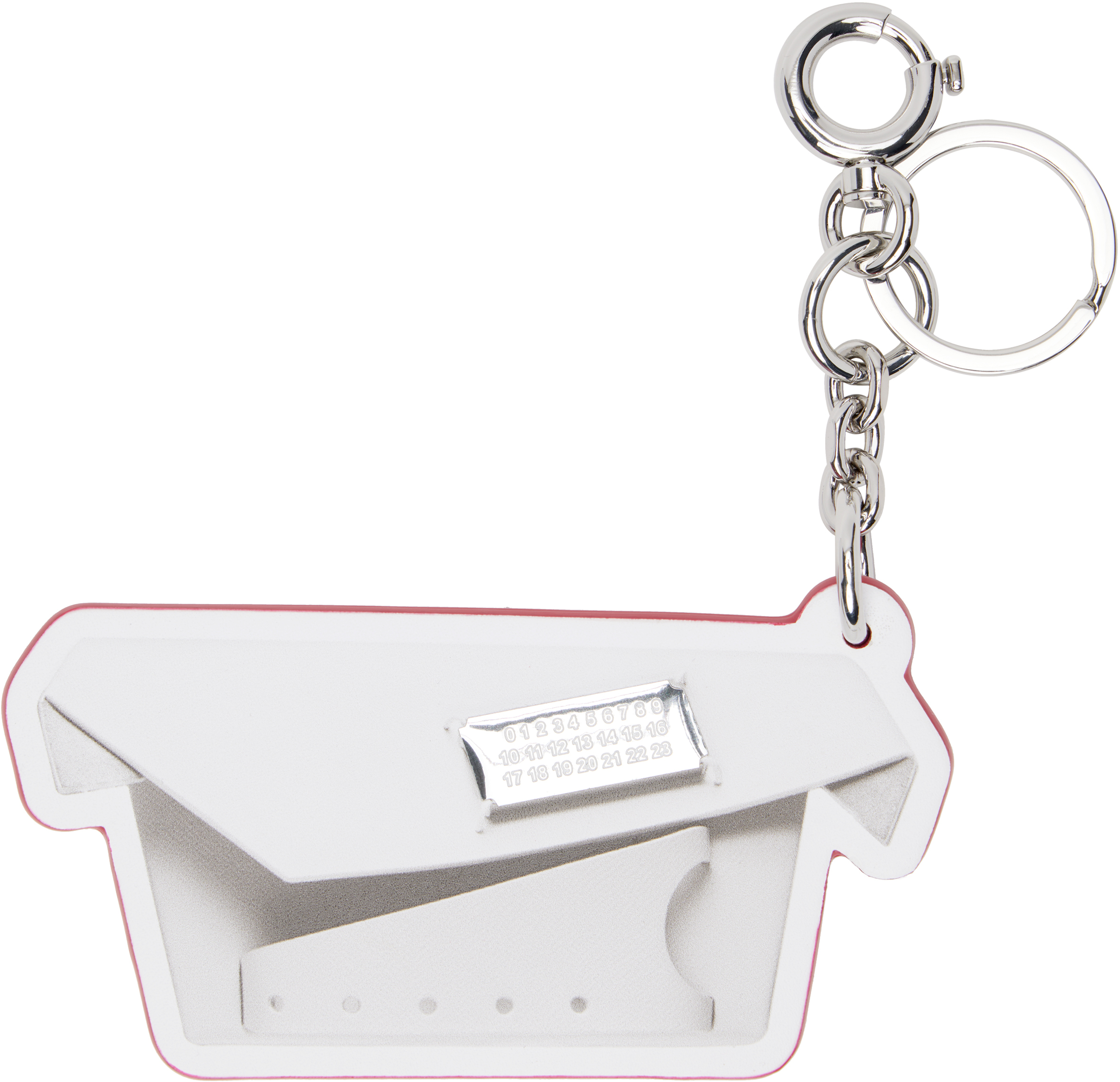 White Snatched Classique Keychain