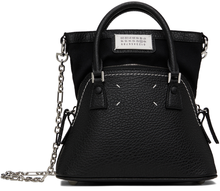 Maison Margiela: Black 5AC Classique Micro Bag | SSENSE