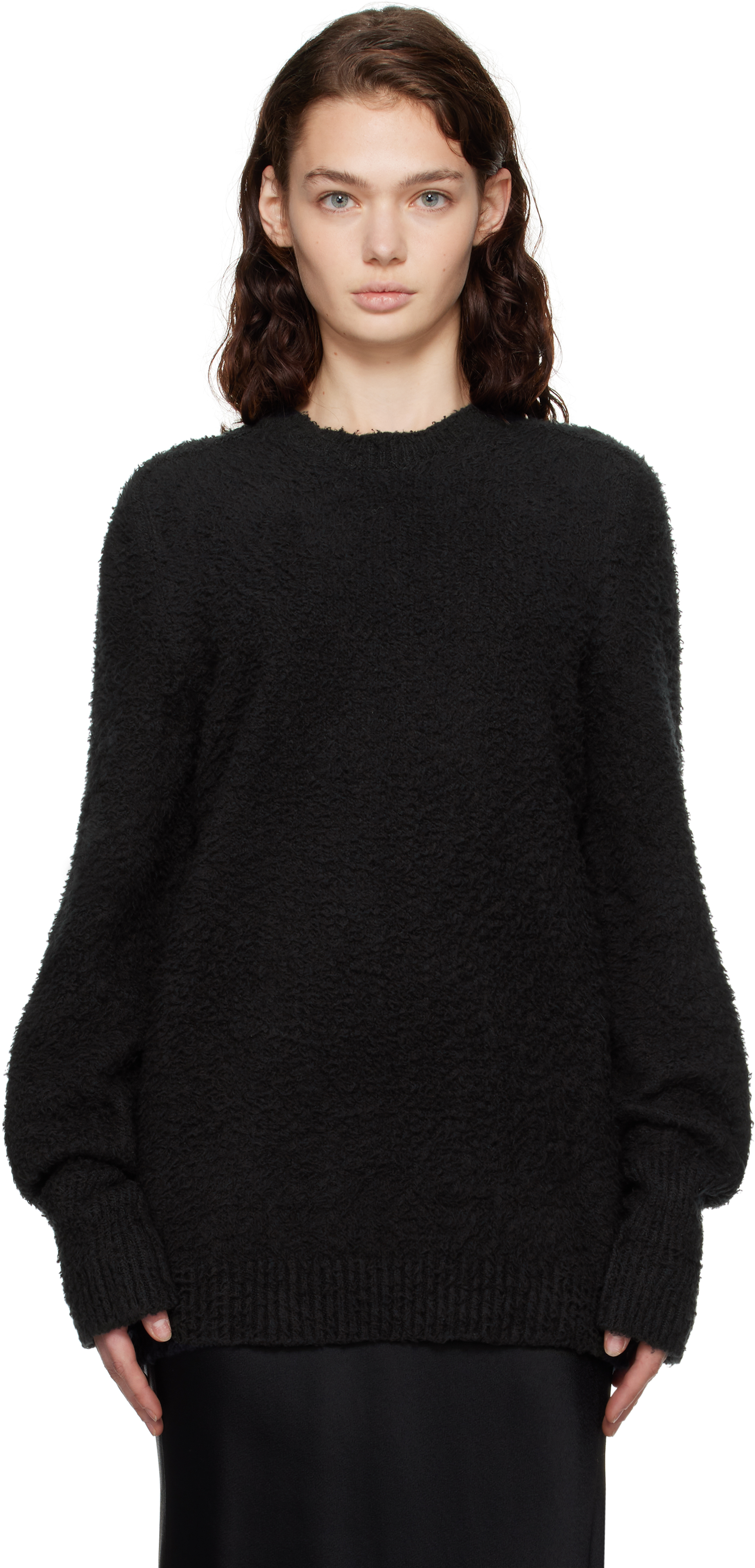 Maison Margiela Sweaters In 900 Black