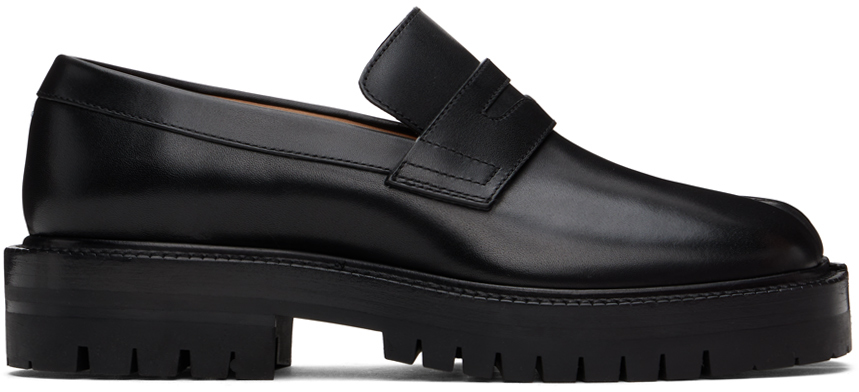 Black Tabi Loafers