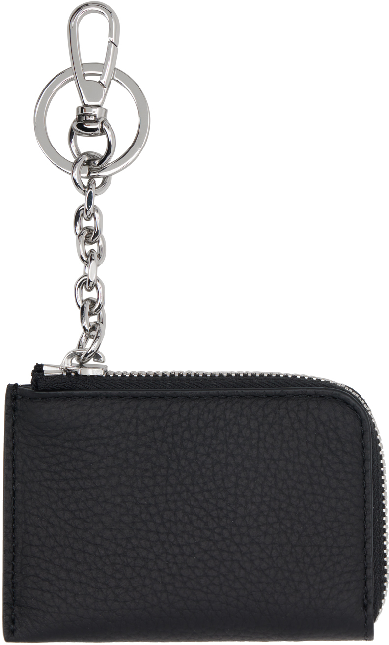 Black Zip Around Wallet