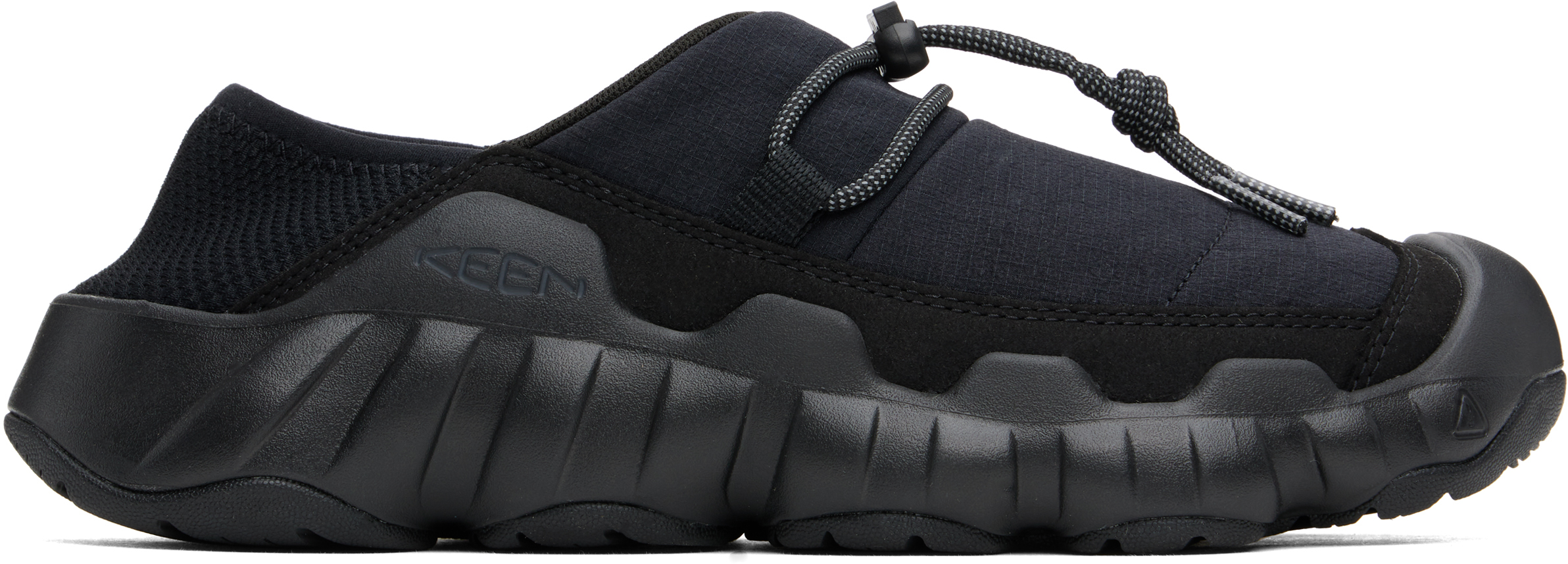 Shop Keen Black Hypowser Crushback Loafers In Black/black