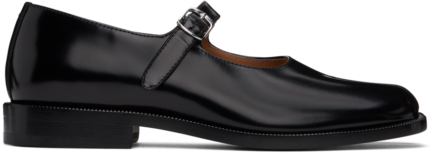 Black Tabi City Mary-Jane Loafers