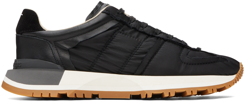 Maison Margiela: Black 50-50 Sneakers | SSENSE