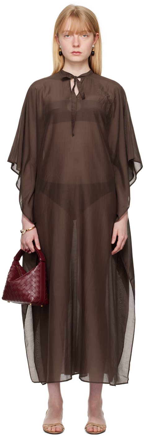 Brown Cove Maxi Dress