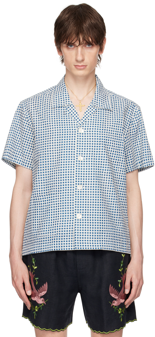 Blue & White Hyannis Shirt
