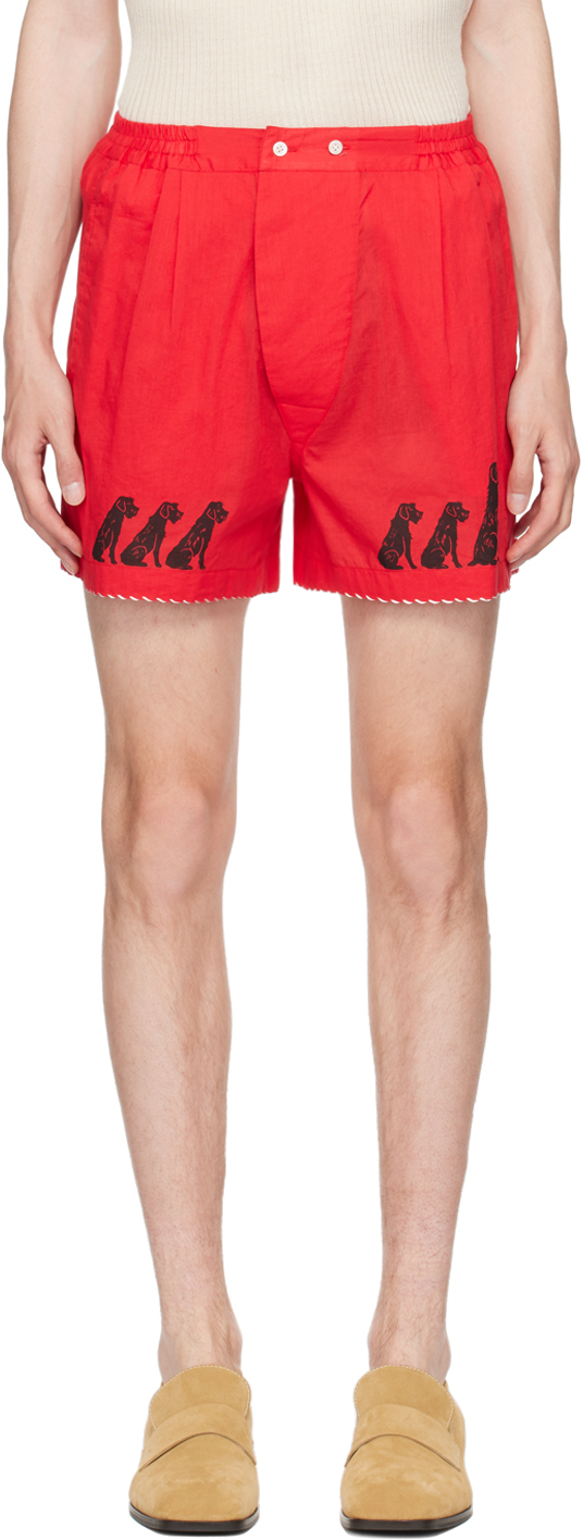 Red Monday Boxer Shorts