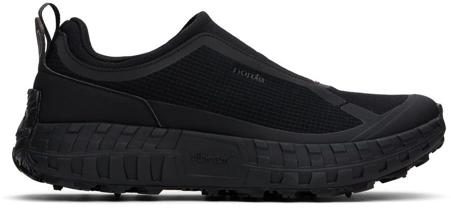 Shop Norda Black 003 Sneakers In Pitch Black