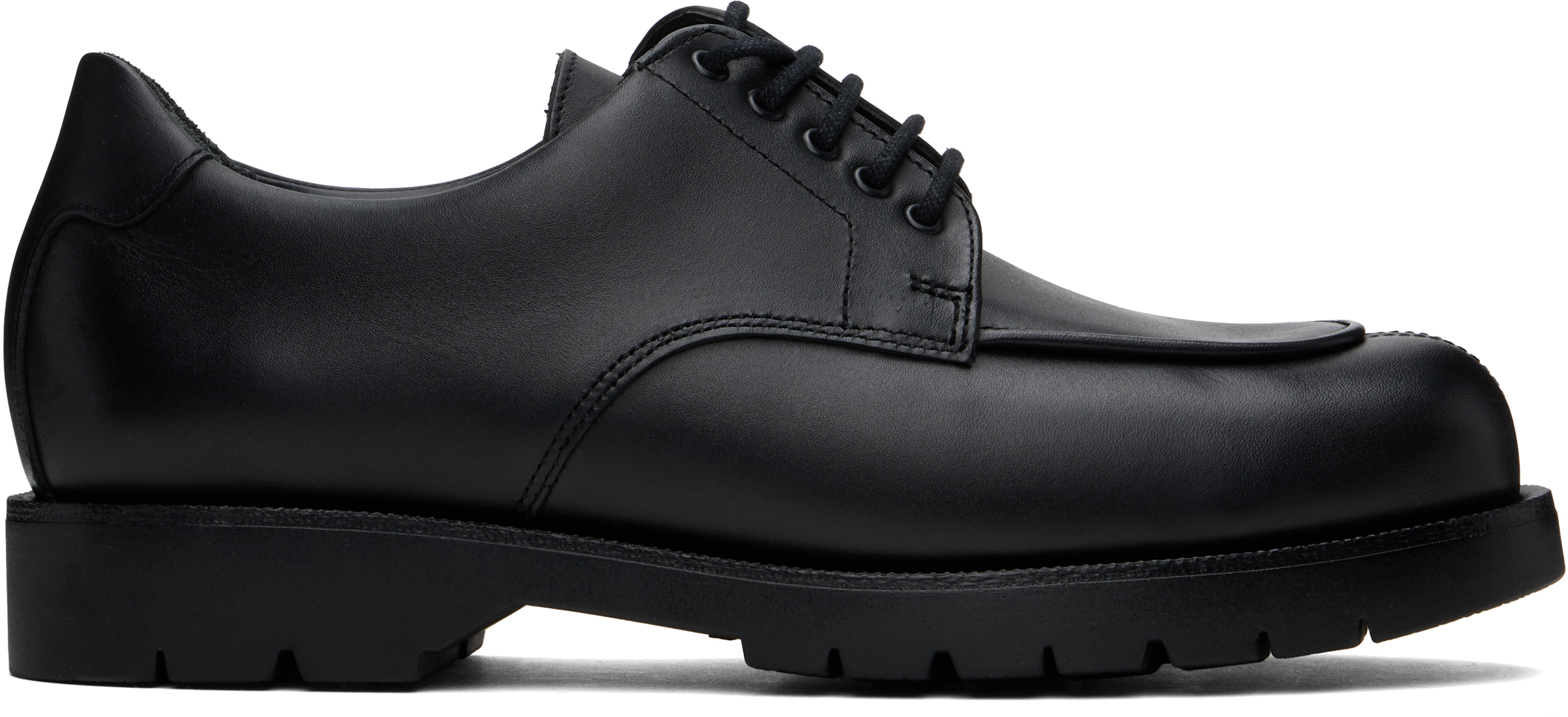 Kleman Black Officier Derbys In Noir