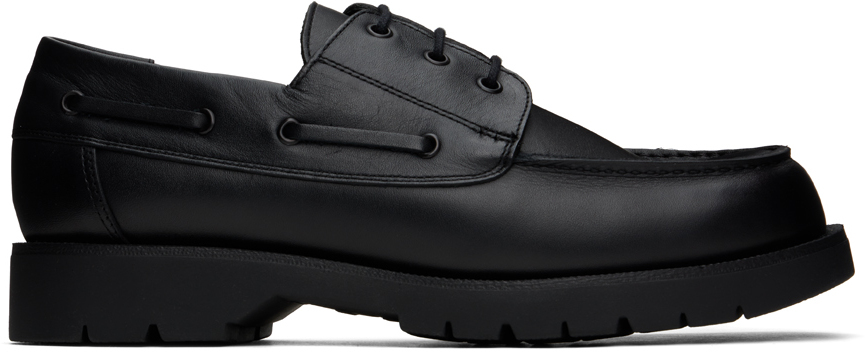 Black Donato Boat Shoes