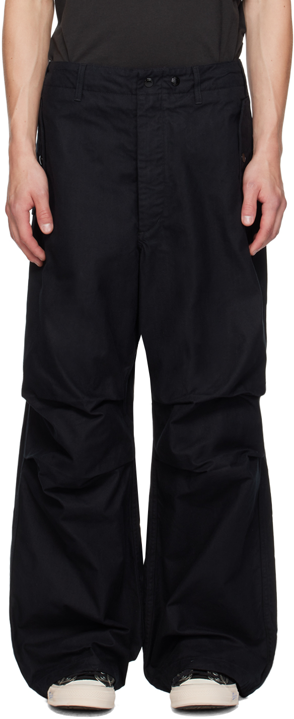 Black Over Trousers