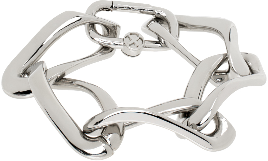 VITALY SILVER WAVE BRACELET 