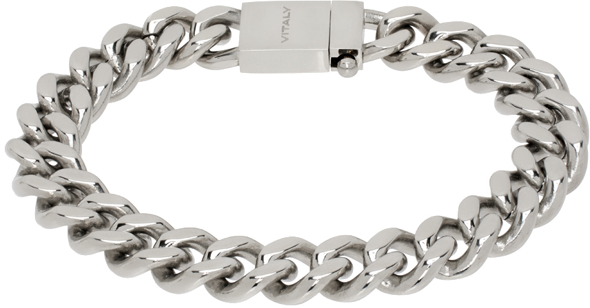 Shop Vitaly Silver Kickback Bracelet