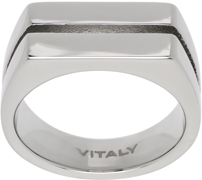 Shop Vitaly Silver Divide Ring