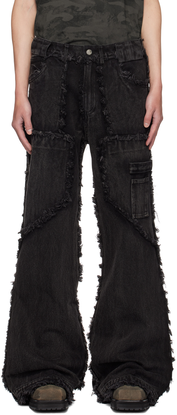 Black Flared Jeans