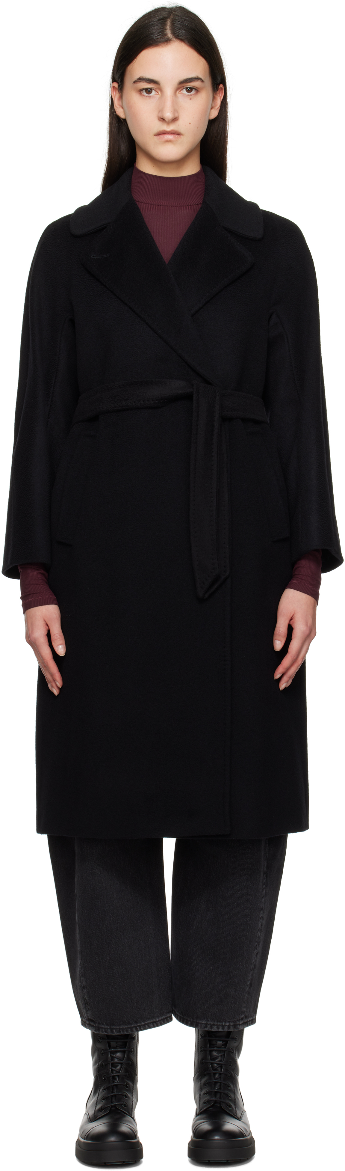 【関税込み】Weekend Max Mara ブラック Resina コート Weekend Max Maraのブラック Resina コートがセール中