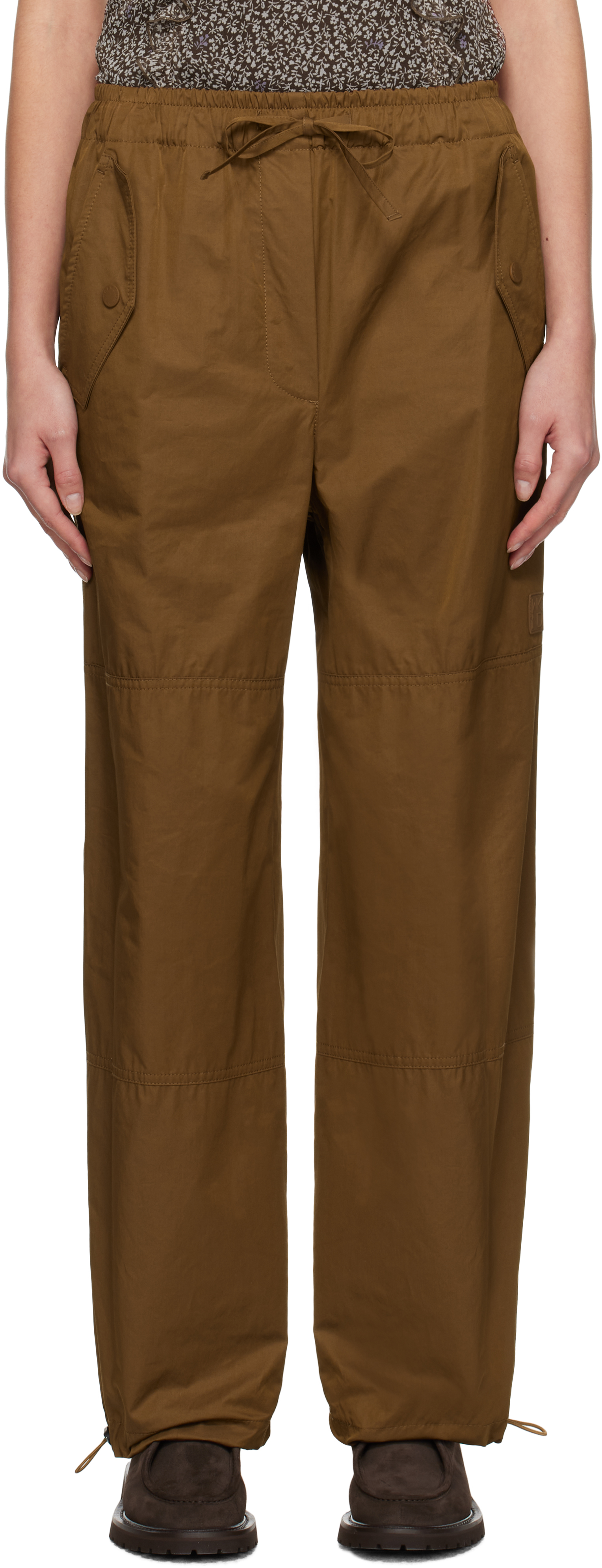 Brown Rosatea Trousers