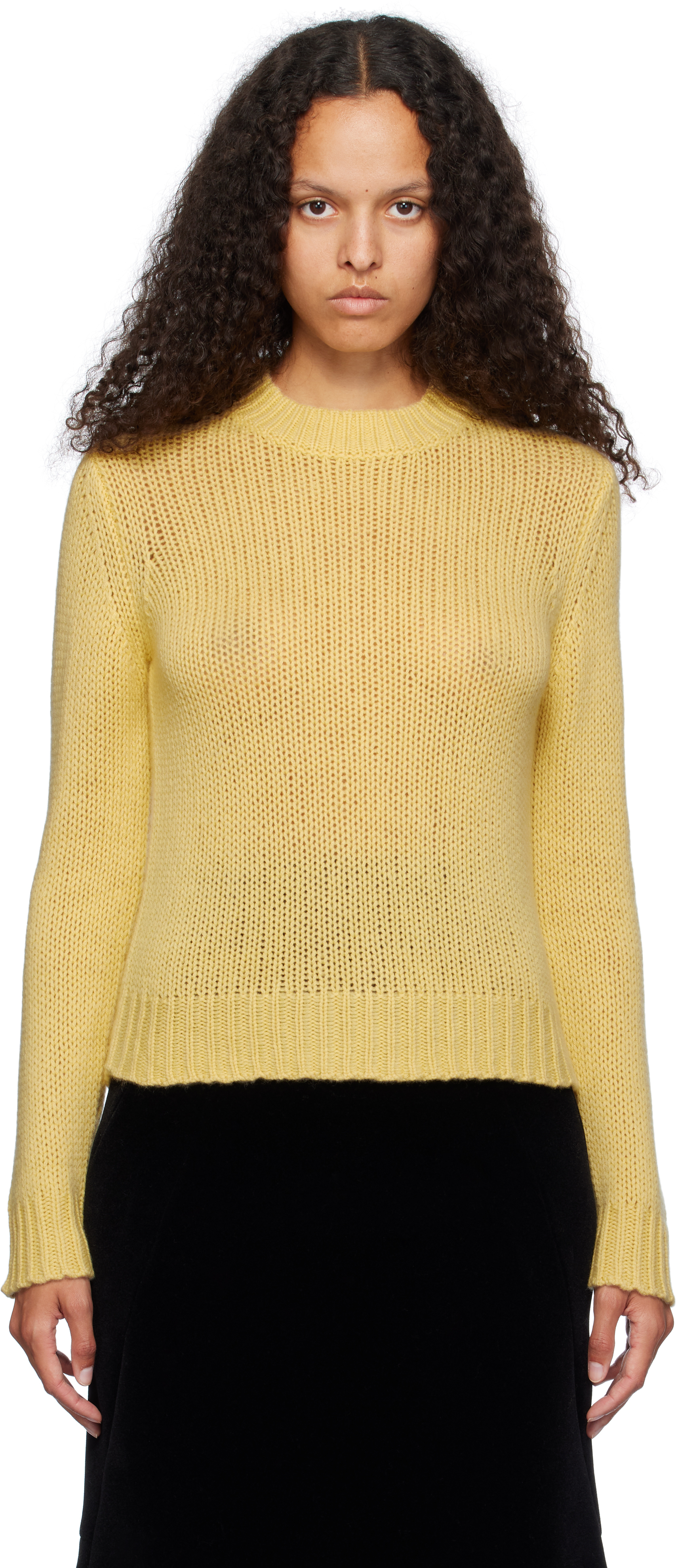 Yellow Dalida Sweater