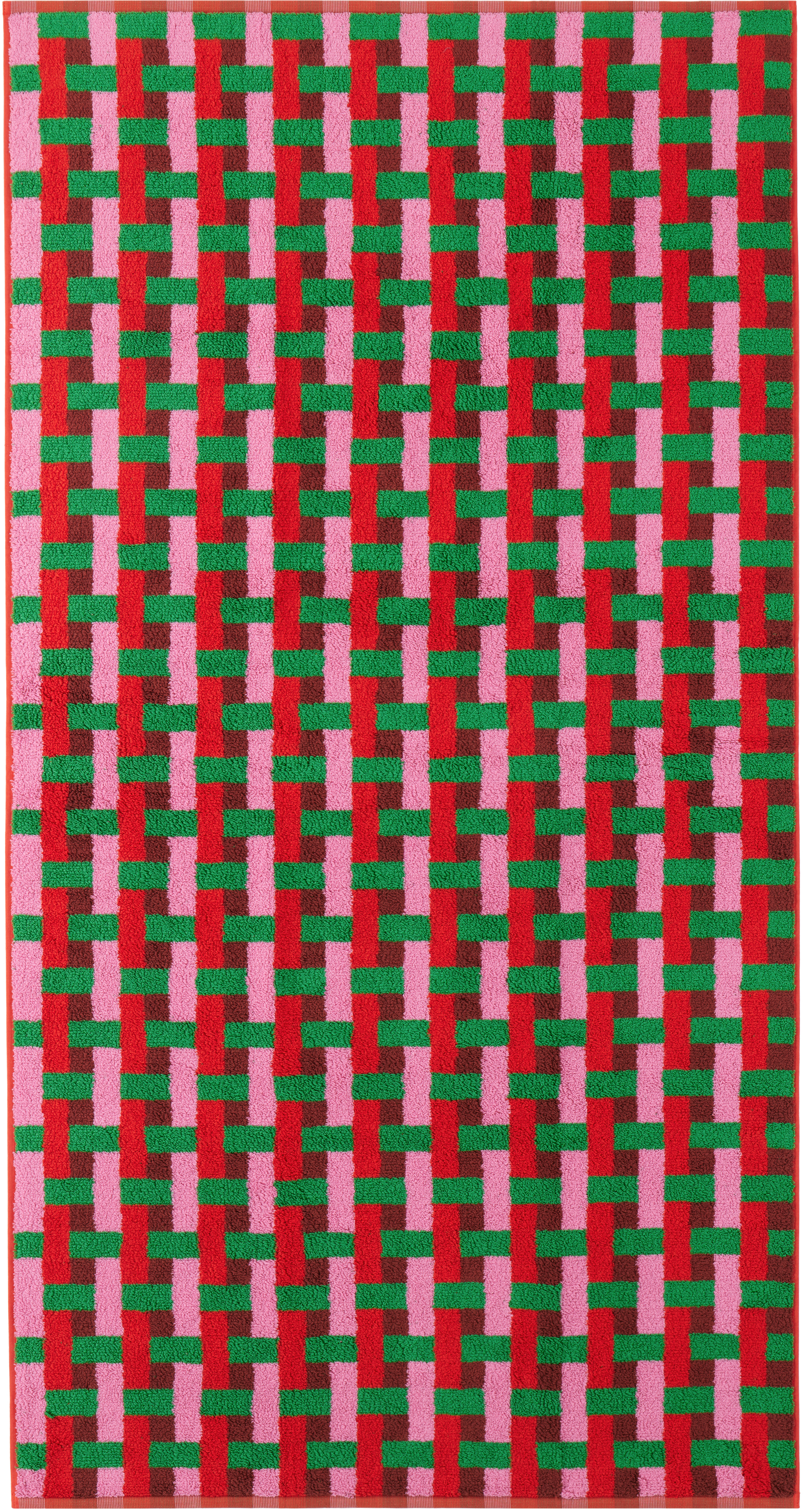 DUSEN DUSEN MULTICOLOR WEAVE TOWEL