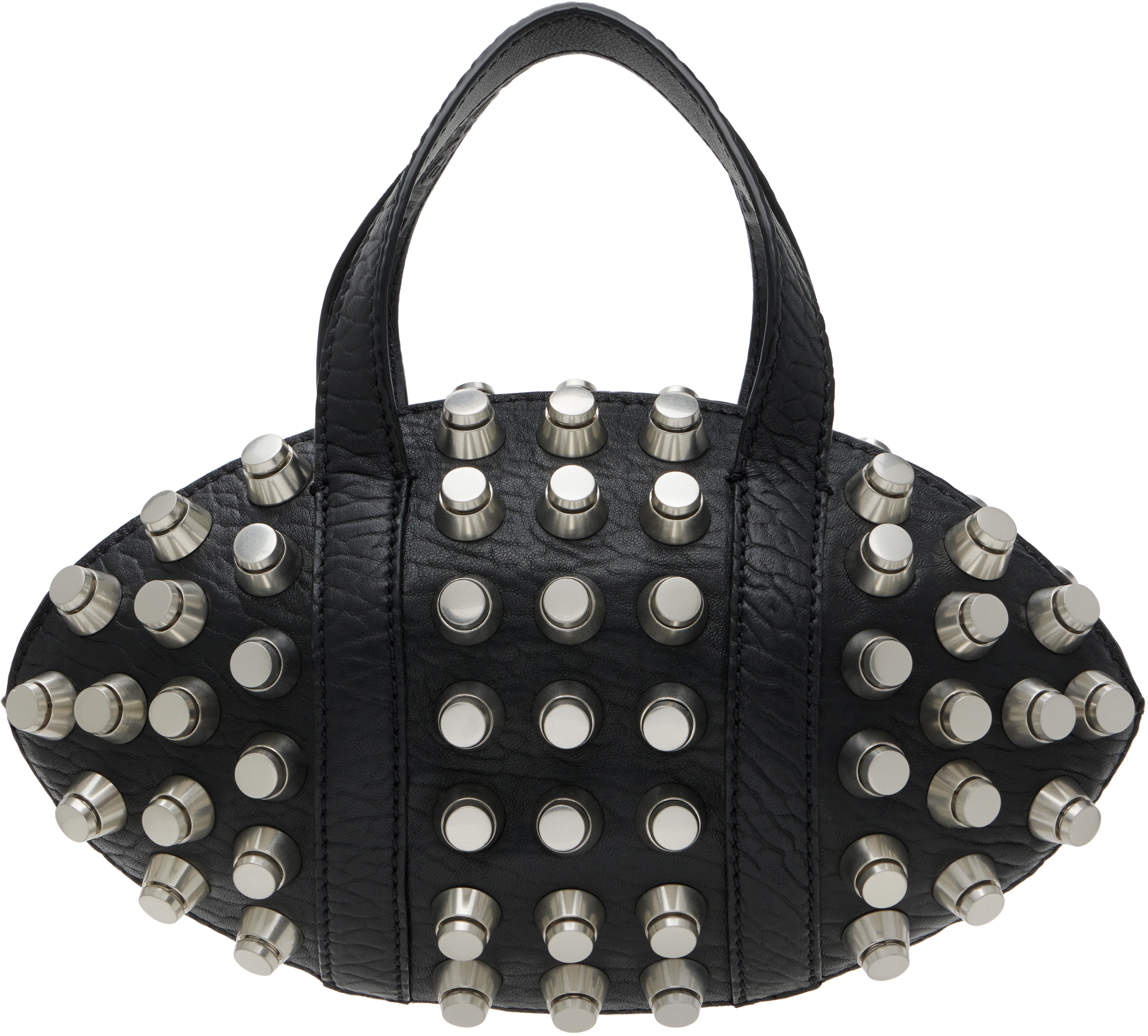 Black Kong Trap Studded Bag