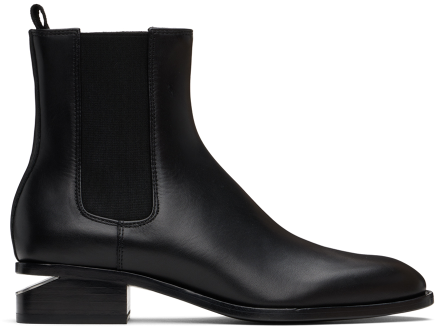 Shop Alexander Wang Black Kane Boots