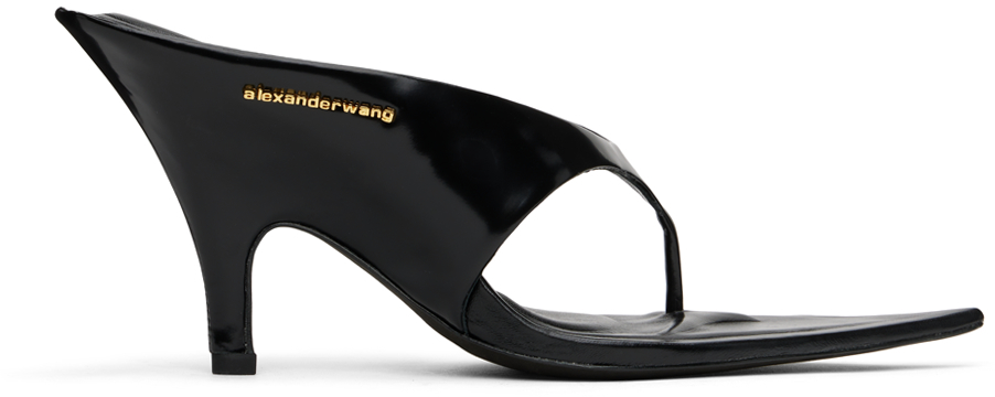 【Alexander Wang】イリーナ ポインテッドトゥ サンダル Alexander Wangのブラック Irina ポインテッドトゥ ヒール
