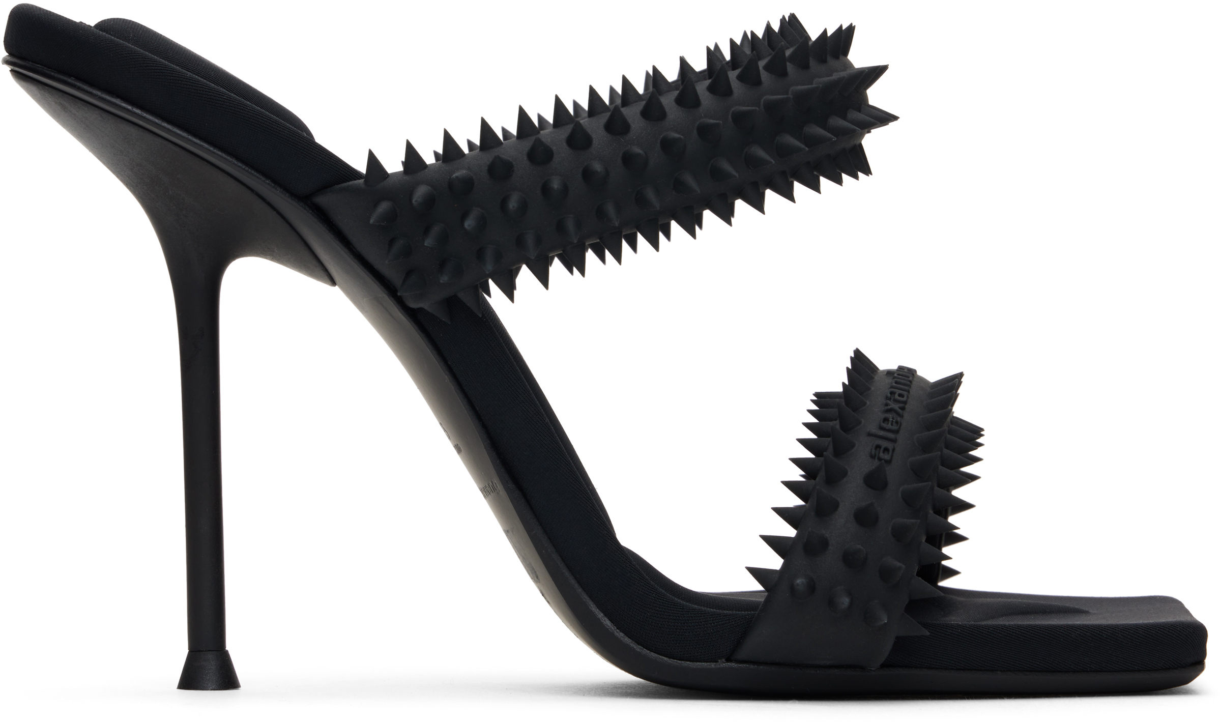 Black Julie Tubular Sandals