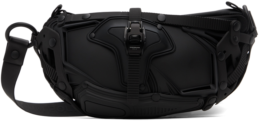 Shop Innerraum Black Object I30 Belt Bag In Black Matt