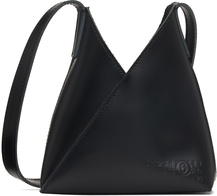 Black Embossed Shoulder Bag