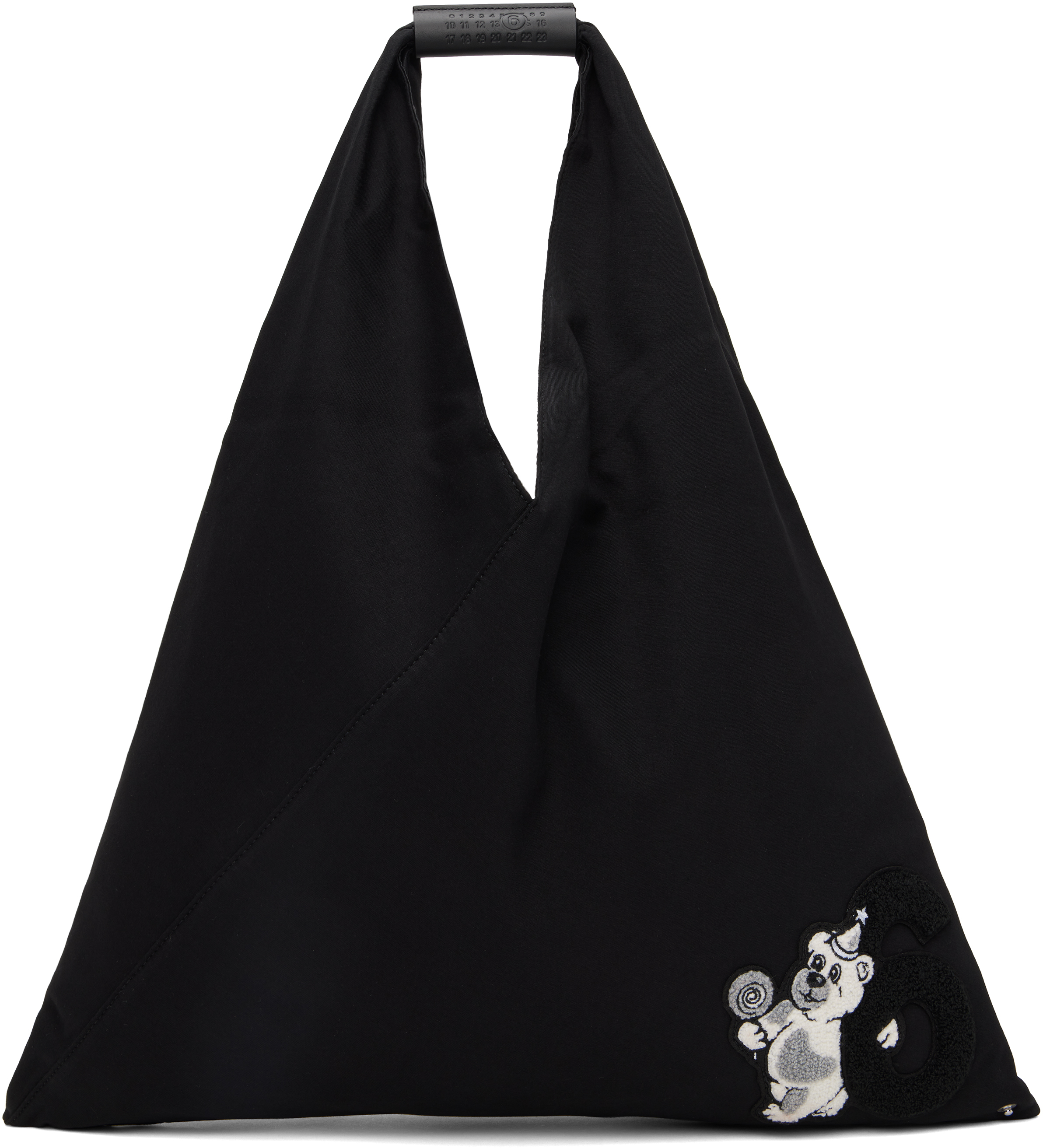MM6 Maison Margiela Khaki Classic Triangle Tote MM6 Maison