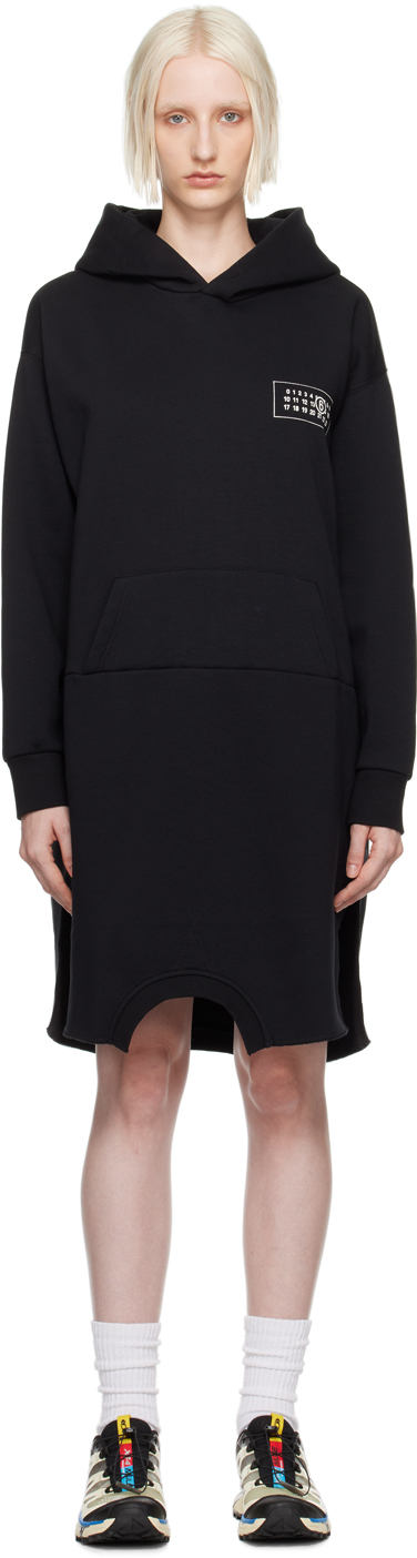 オールインワン・サロペット Mm6 By Maison Margiela Off-Shoulder Hooded Dress MM6 MAISON MARGIELA | Off-Shoulder Hooded Cotton Sweatshirt