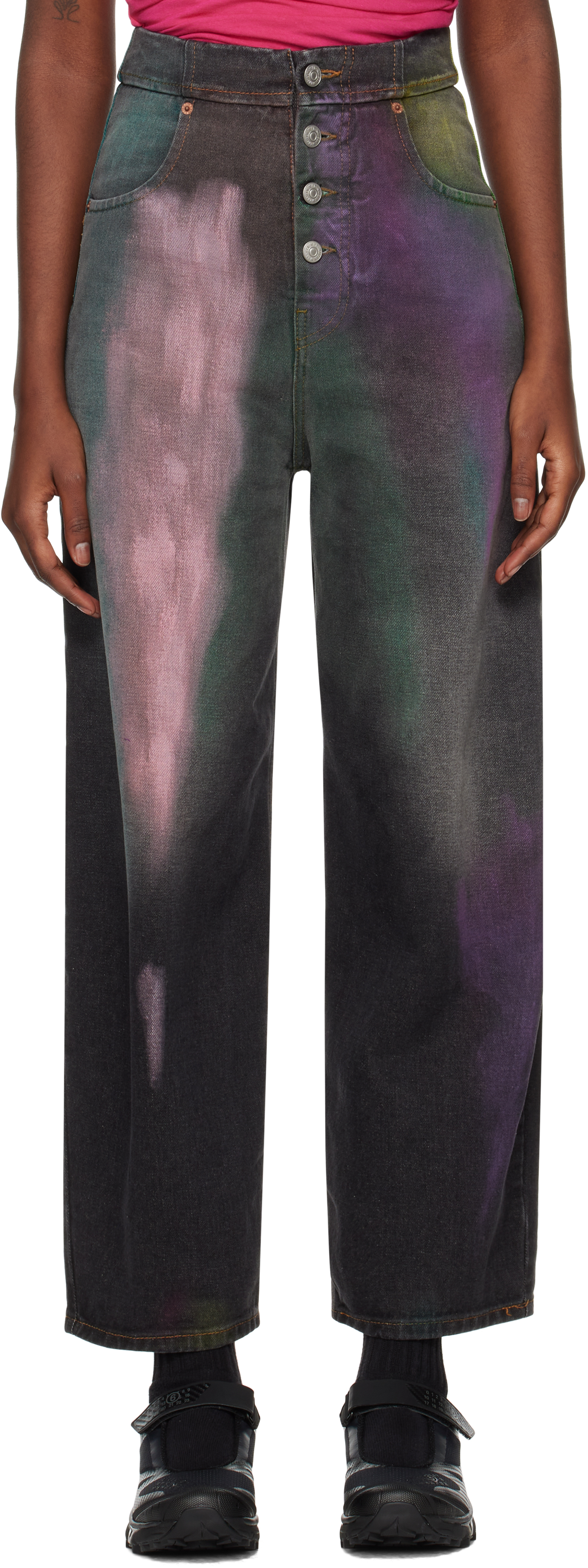 Multicolor 5-Pocket Jeans