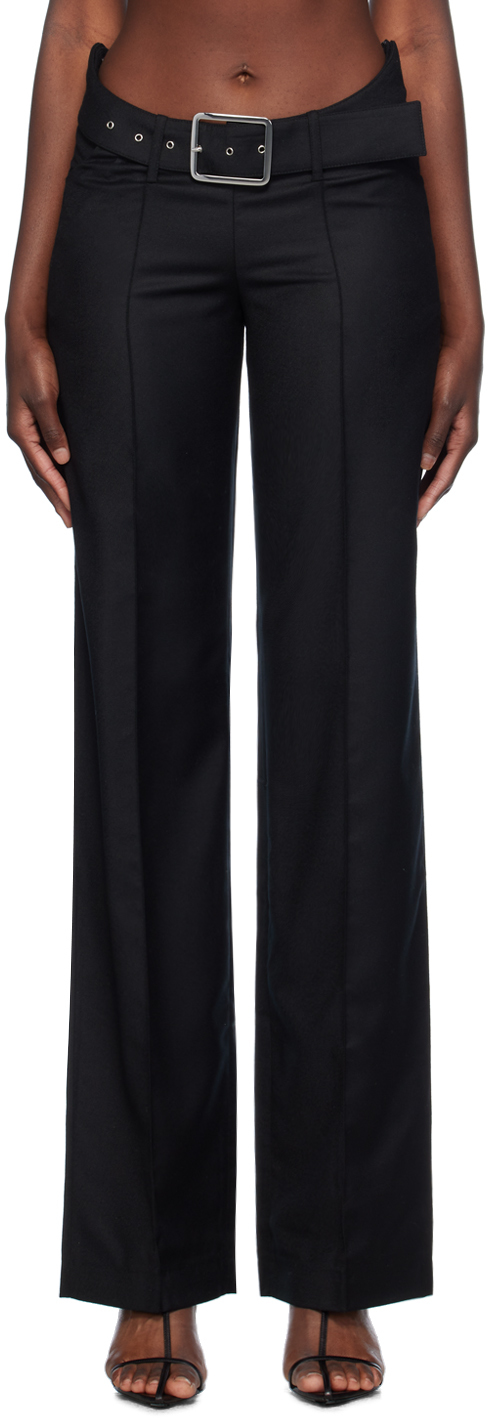 Black Sole Trousers