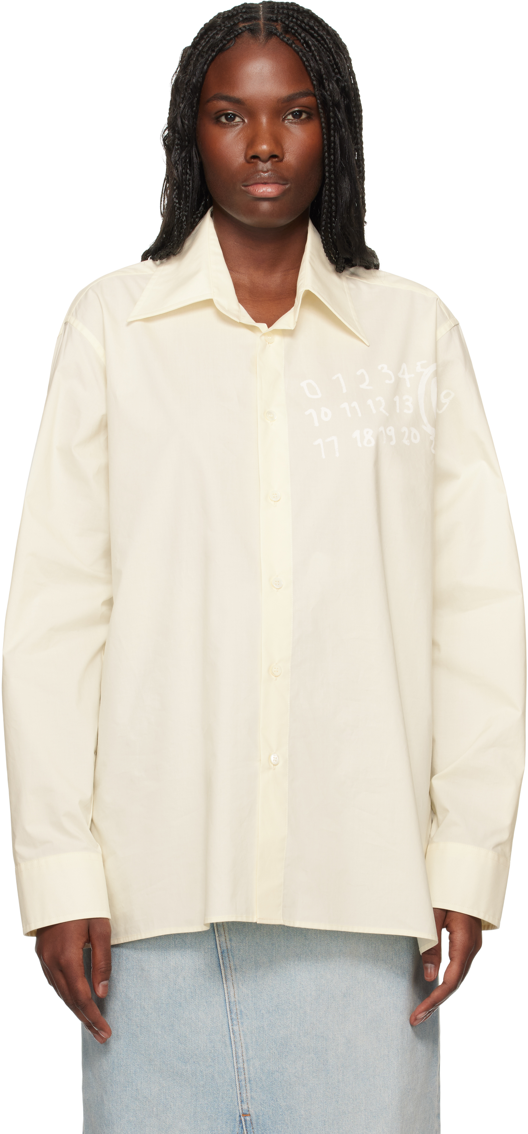 Off-White Poplin Shirt