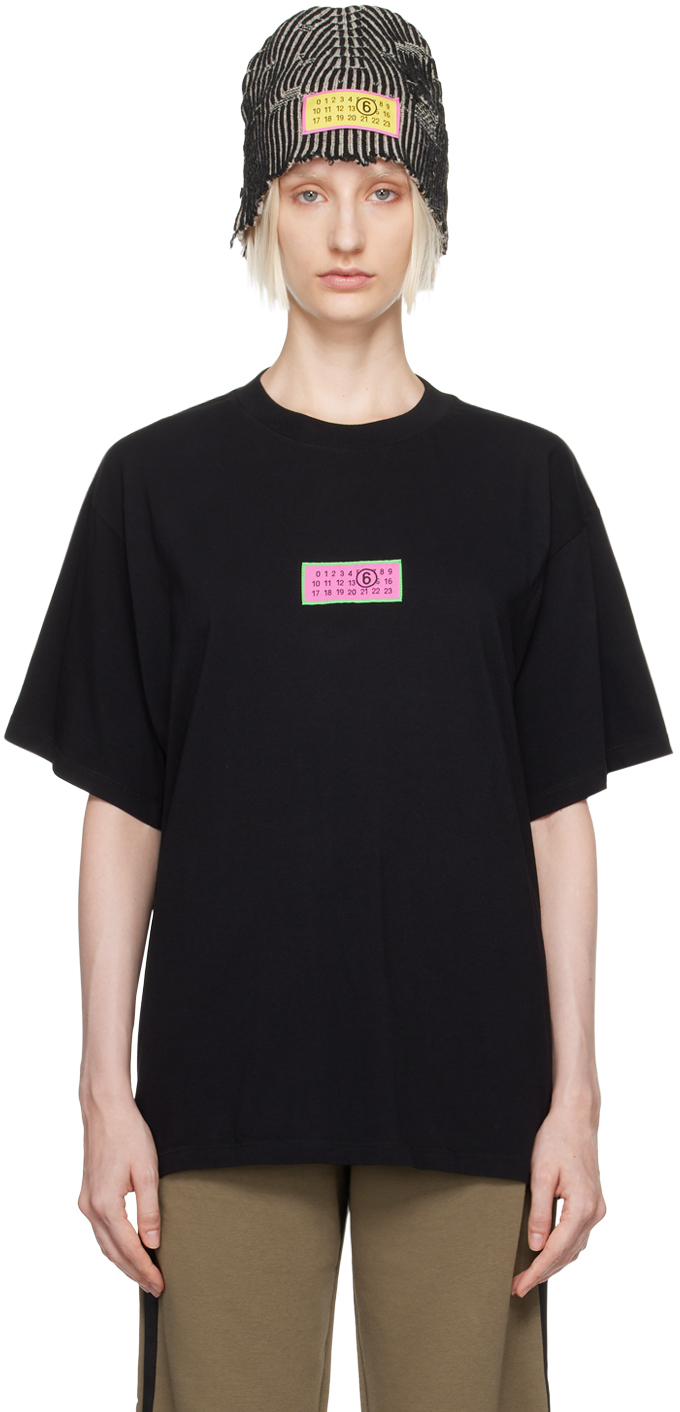 Black Logo Patch T-Shirt