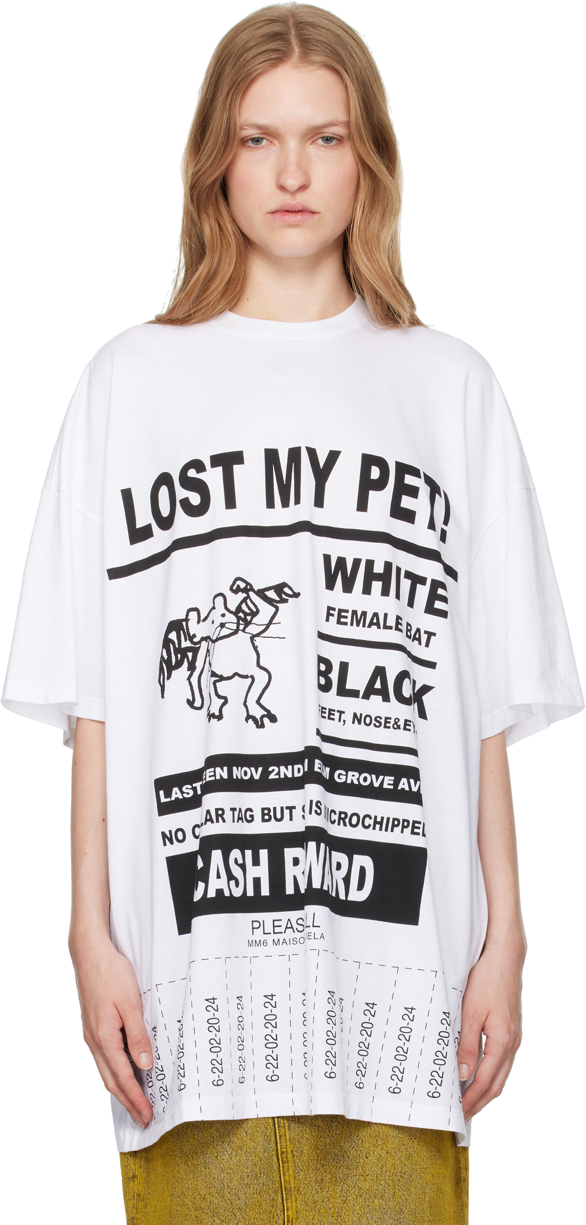 Black 'Lost Pet' T-shirt