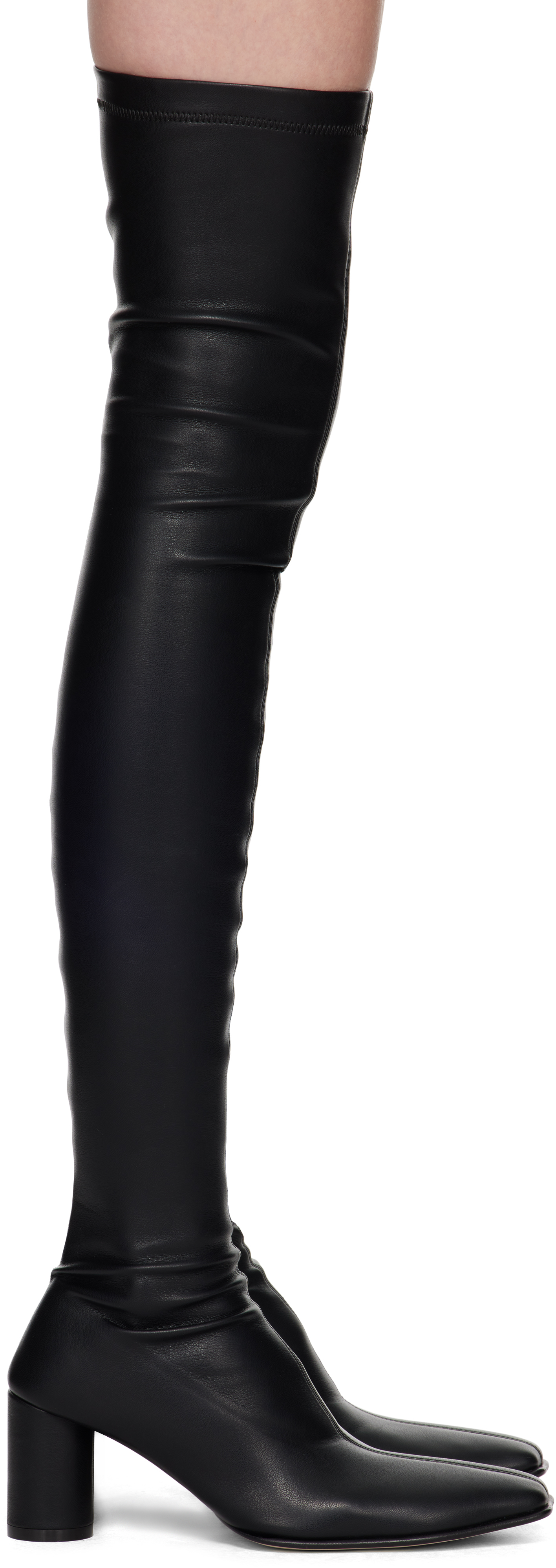 Black Over-The-Knee Tall Boots