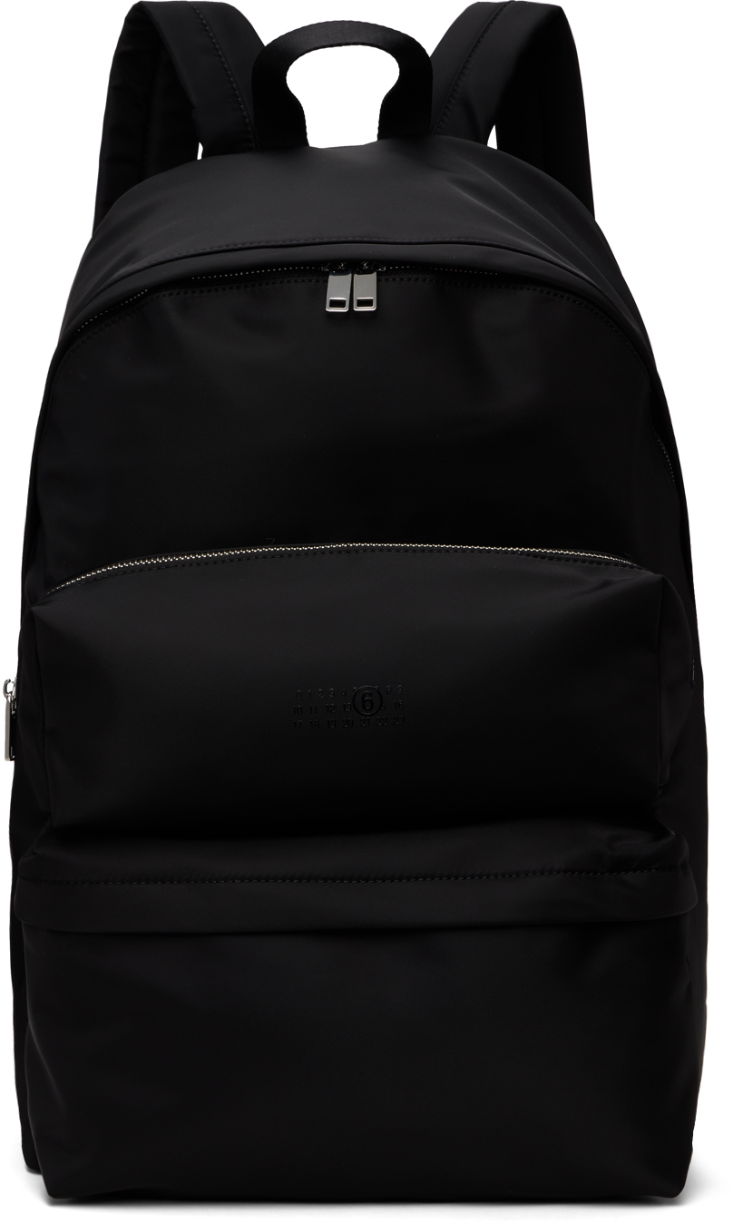 Black Three Pocket Backpack